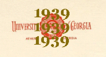 No. 10 - Rare and historic University of Georgia logo on original stationery