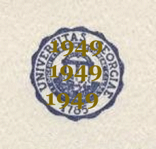 No. 24 - Rare and historic University of Georgia logo on original stationery