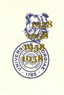 No. 31 - Rare and historic University of Georgia logo on original stationery